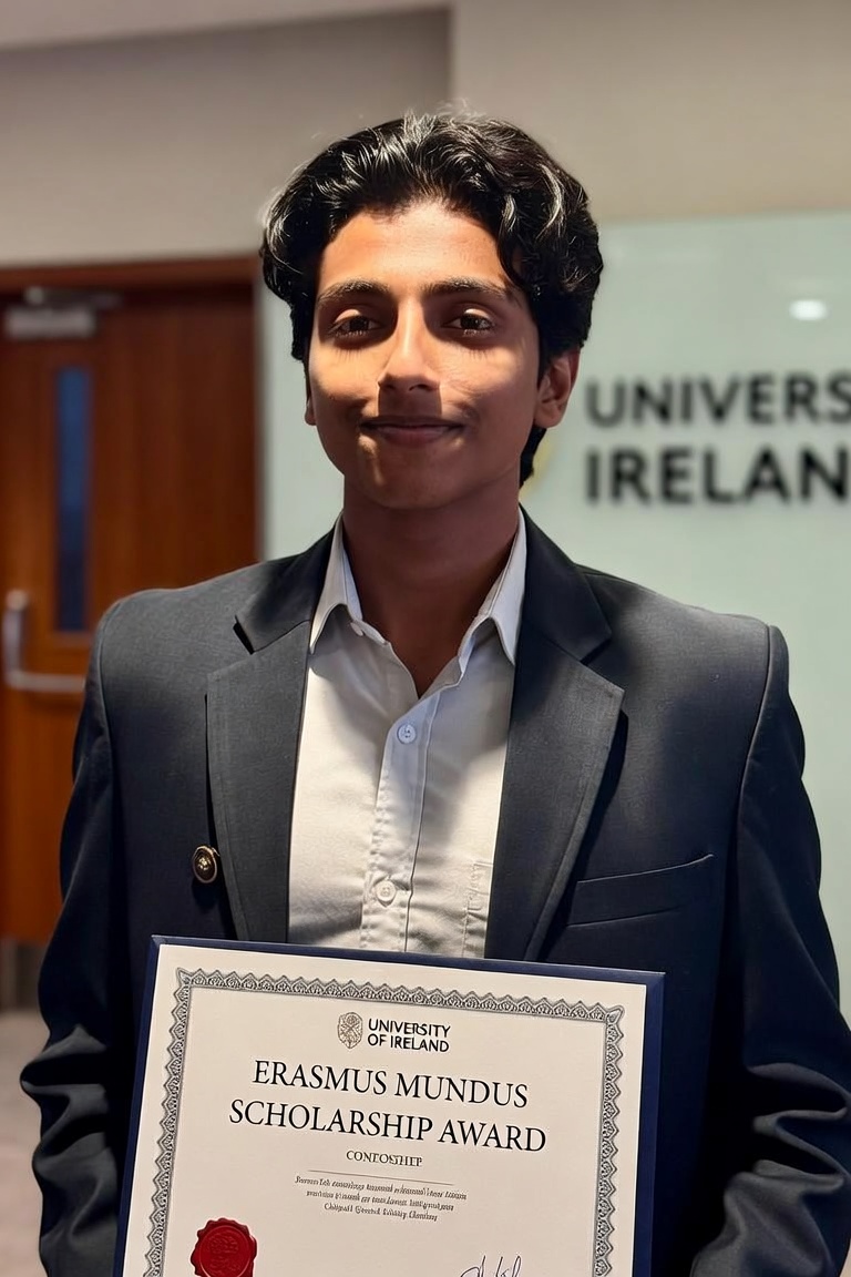 Erasmus Mundus Joint Master's in Oceanography scholarship recipient